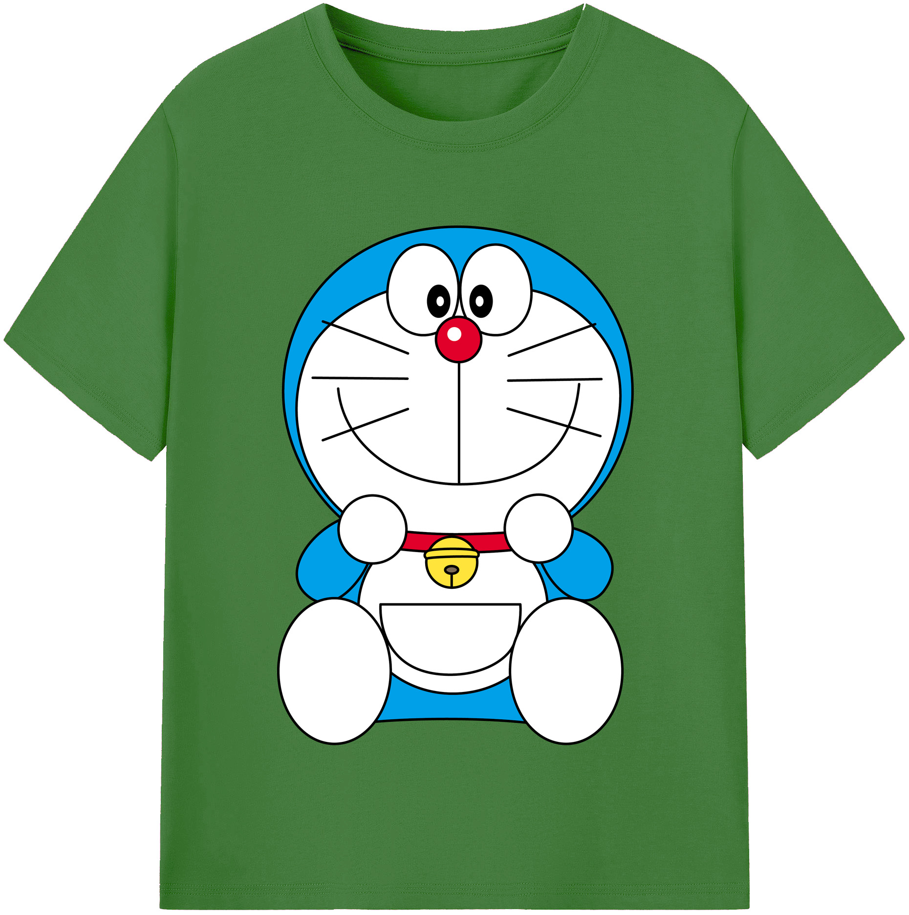 （画像用） ドラえもん Doraemon レディースカジュアルプリントTシャツ（綿100％）